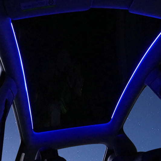 Tesla Sunroof streamer atmosphere light