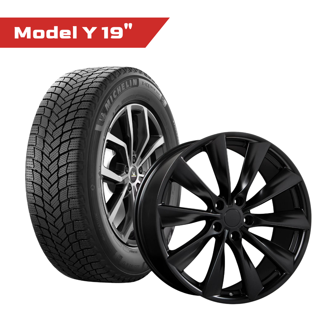 Tesla Model Y 19" Winter Wheel and Tire Kit