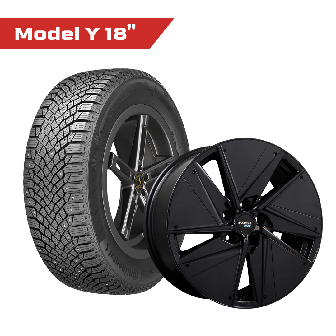 Tesla Model Y 18" Winter Wheel and Tire Kit