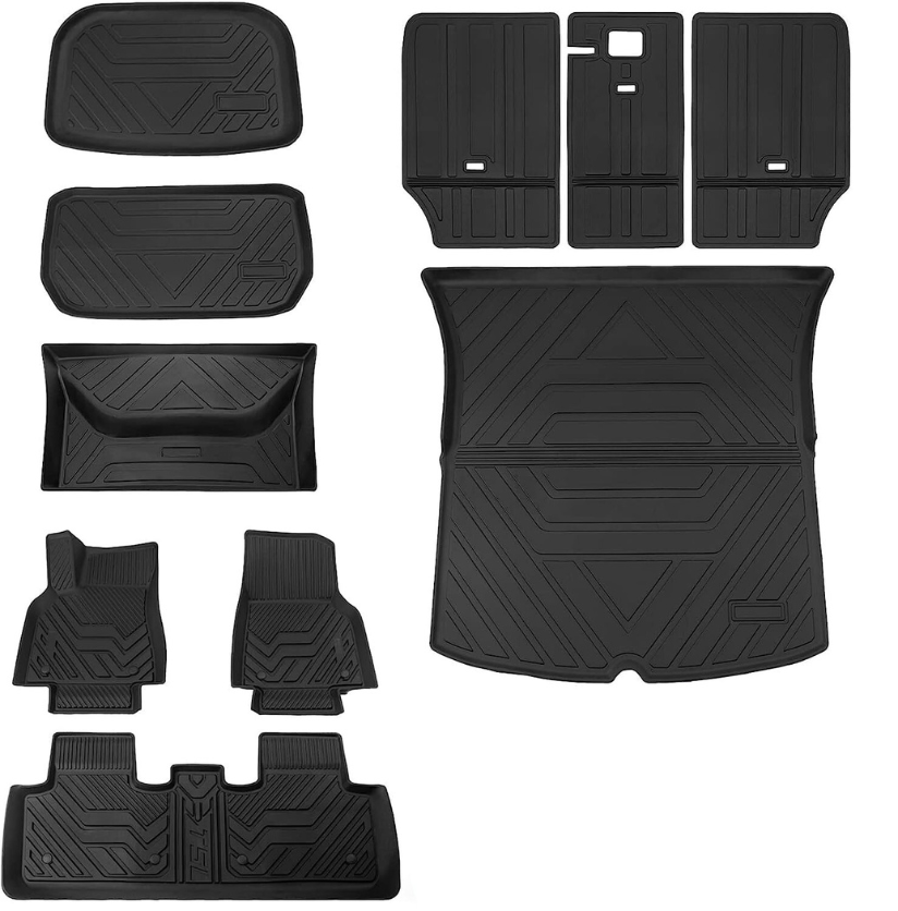 All Weather Rugged Floor Mats - Build your config! - MY 5 Seater