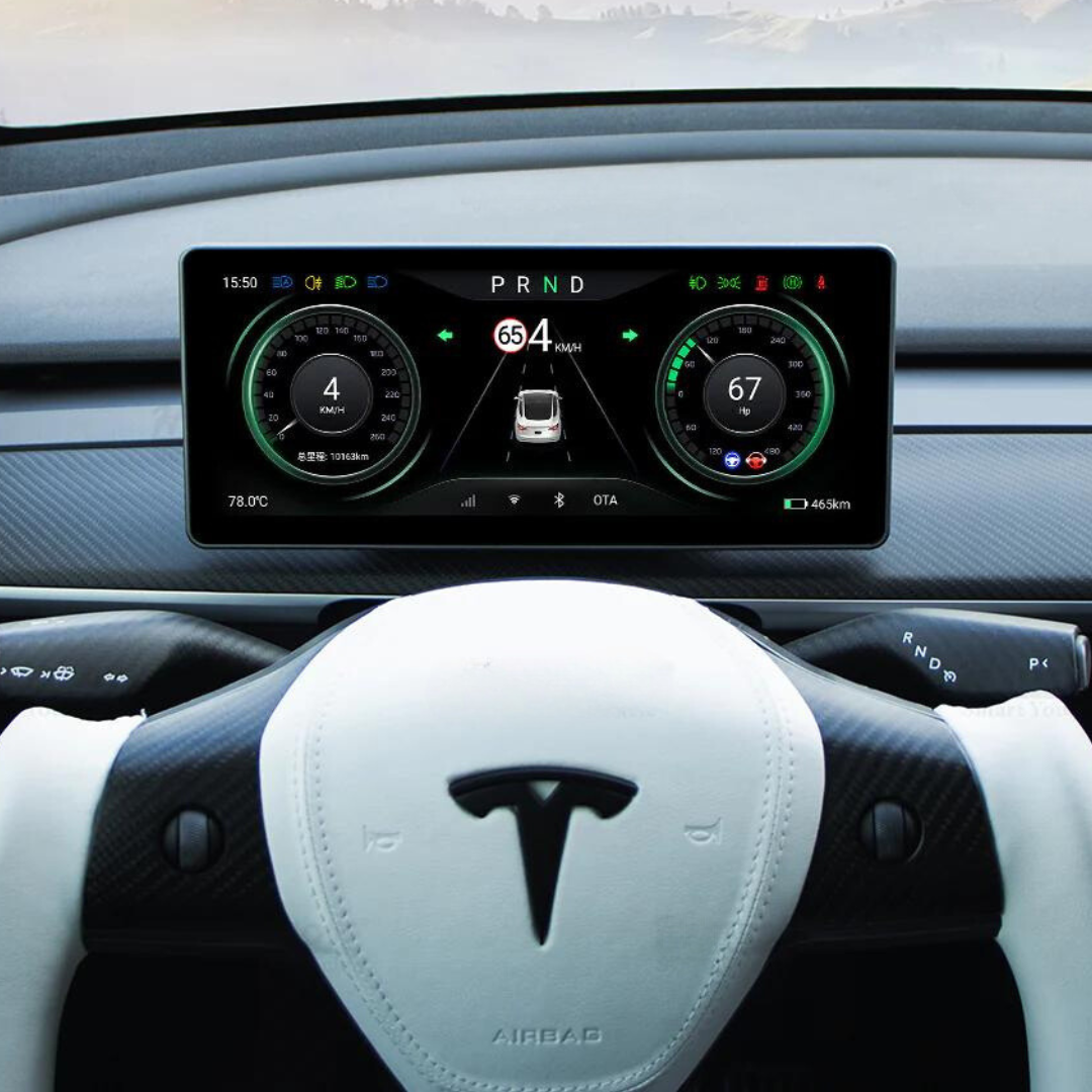10.25-inch Tesla Heads Up Display with Android 4G - M3/Y