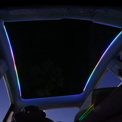 Tesla Sunroof streamer atmosphere light